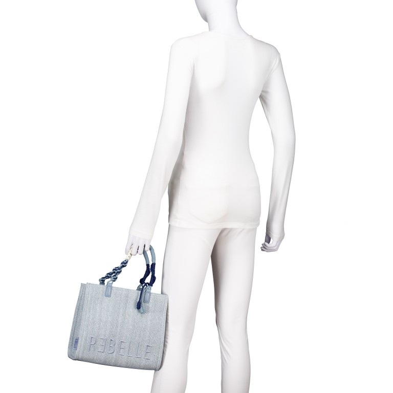 Handtasche Safari Poppy Storm, Farbe: blau/petrol, Marke: Rebelle, EAN: 8058189297850, Abmessungen in cm: 27x23.5x13.5, Bild 4 von 7