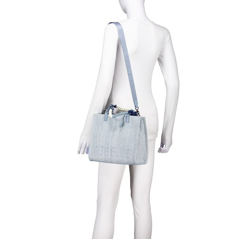 Handtasche Safari Poppy Storm, Farbe: blau/petrol, Marke: Rebelle, EAN: 8058189297850, Abmessungen in cm: 27x23.5x13.5, Bild 5 von 7