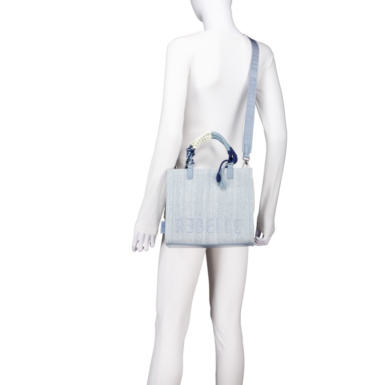 Handtasche Safari Poppy Storm, Farbe: blau/petrol, Marke: Rebelle, EAN: 8058189297850, Abmessungen in cm: 27x23.5x13.5, Bild 6 von 7