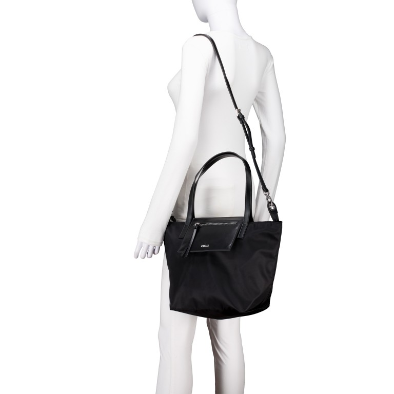 Shopper Minimal Noa Black, Farbe: schwarz, Marke: Rebelle, EAN: 8058189302233, Abmessungen in cm: 42x28x20, Bild 6 von 8
