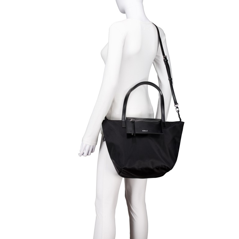 Shopper Minimal Noa Black, Farbe: schwarz, Marke: Rebelle, EAN: 8058189302233, Abmessungen in cm: 42x28x20, Bild 7 von 8