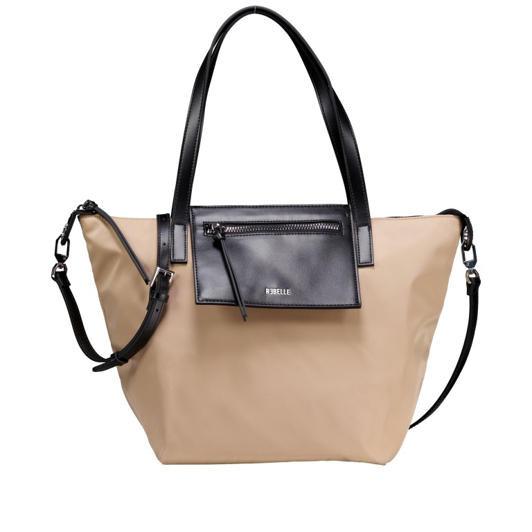 Shopper Minimal Noa Sand, Farbe: beige, Marke: Rebelle, EAN: 8058189302240, Abmessungen in cm: 42x28x20, Bild 1 von 8