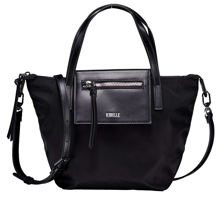 Handtasche Minimal Noa Small Black, Farbe: schwarz, Marke: Rebelle, EAN: 8058189302318, Abmessungen in cm: 19x22x15.5, Bild 1 von 8