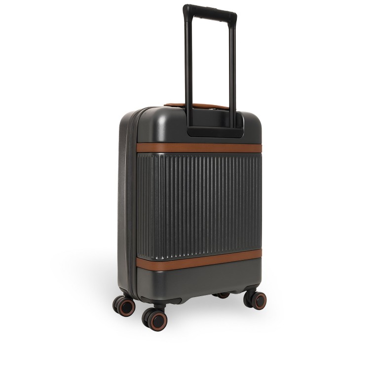 Koffer Zuna Cabin+ Urban Graphite, Farbe: anthrazit, Marke: The Chesterfield Brand, EAN: 8719241127149, Abmessungen in cm: 36x55x22, Bild 3 von 11