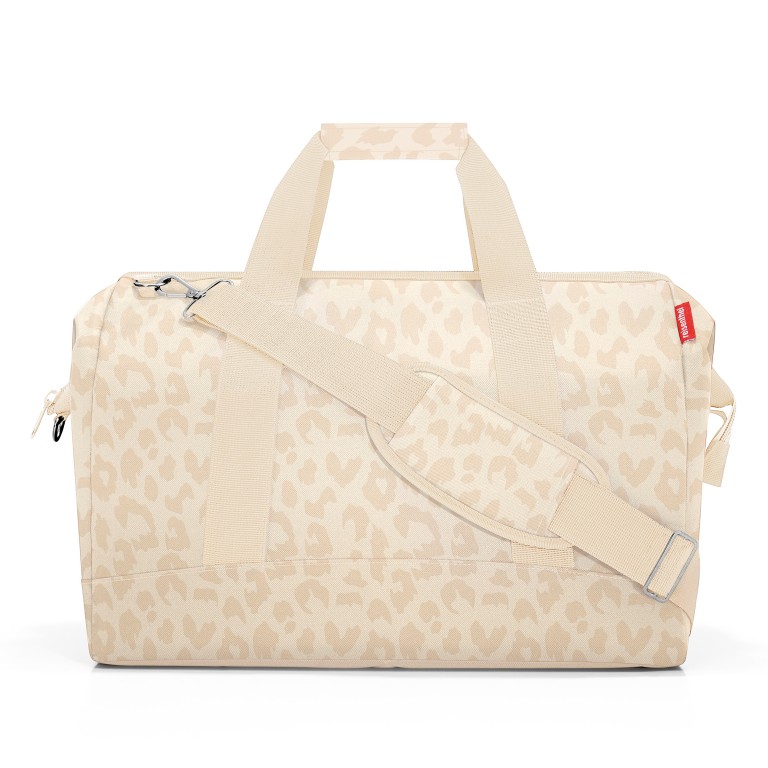 Reisetasche Allrounder L Leo Vanilla, Farbe: beige, Marke: Reisenthel, EAN: 4012013748905, Abmessungen in cm: 48x39.5x29, Bild 2 von 6