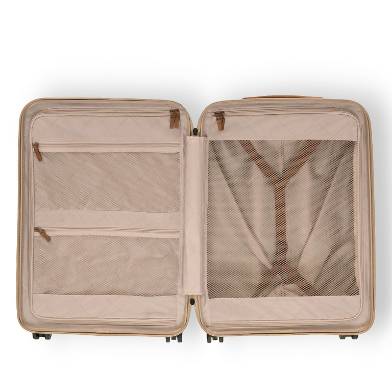 Koffer Zuna Medium Champagne, Farbe: braun, Marke: The Chesterfield Brand, EAN: 8719241127248, Abmessungen in cm: 45x67x25, Bild 4 von 7