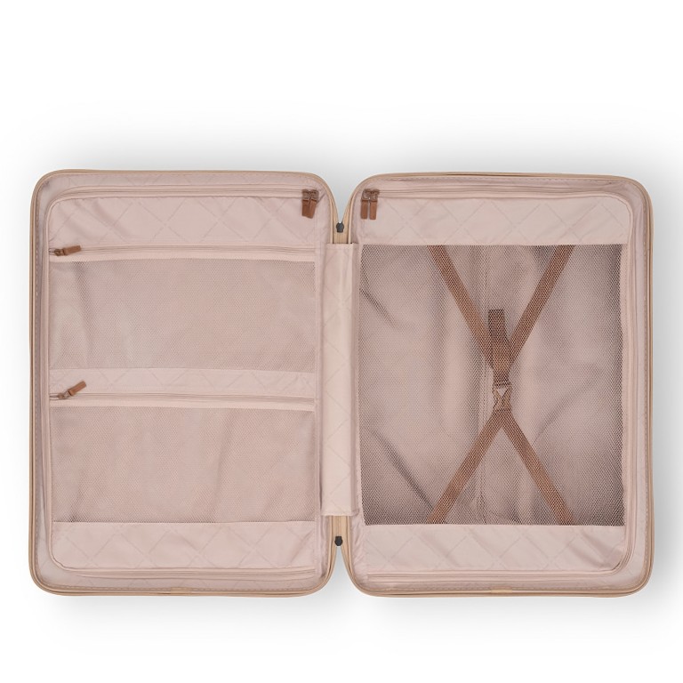 Koffer Zuna Large Champagne, Farbe: braun, Marke: The Chesterfield Brand, EAN: 8719241127279, Abmessungen in cm: 50x76x30, Bild 4 von 7