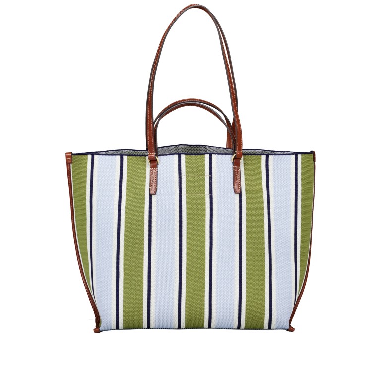 Shopper Luna Grün, Farbe: grün/oliv, Marke: The Bridge, EAN: 8033748592232, Abmessungen in cm: 39x35x14.5, Bild 3 von 5