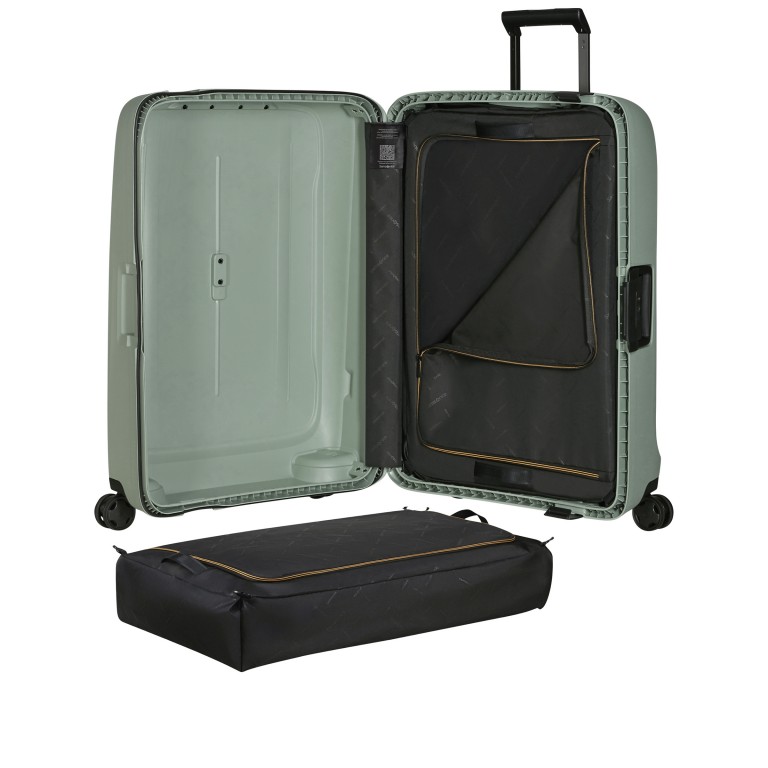 Koffer Essens Spinner 69 Sage, Farbe: grün/oliv, Marke: Samsonite, EAN: 5400520379207, Abmessungen in cm: 49x69x30, Bild 9 von 22