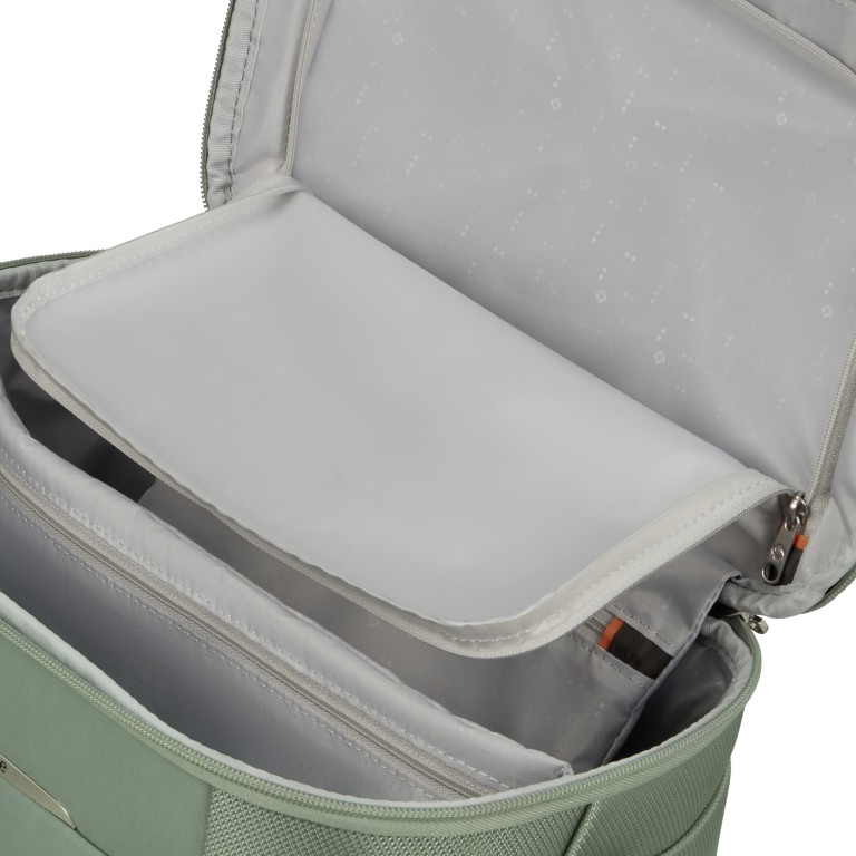 Kosmetikkoffer Re-Lite Beauty Case Sage, Farbe: grün/oliv, Marke: Samsonite, EAN: 5400520377371, Abmessungen in cm: 35x23x21, Bild 9 von 13