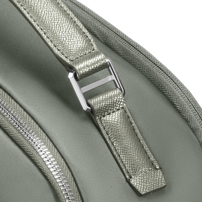 Rucksack Karissa Evo Round Backpack mit Laptopfach 15.6 Zoll Sage, Farbe: grün/oliv, Marke: Samsonite, EAN: 5400520388391, Abmessungen in cm: 28.5x41x14.5, Bild 15 von 15