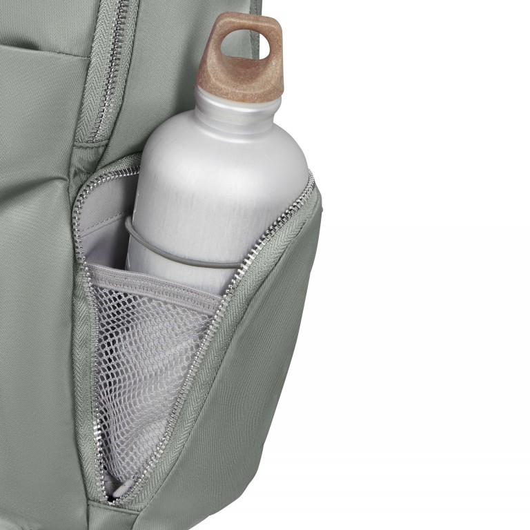 Rucksack Karissa Evo Round Backpack mit Laptopfach 15.6 Zoll Sage, Farbe: grün/oliv, Marke: Samsonite, EAN: 5400520388391, Abmessungen in cm: 28.5x41x14.5, Bild 10 von 15