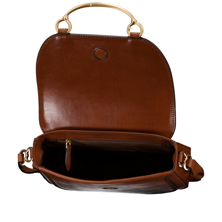 Umhängetasche Luce Crossbody Marrone, Farbe: cognac, Marke: The Bridge, EAN: 8033748591716, Abmessungen in cm: 23x20.5x7, Bild 5 von 5