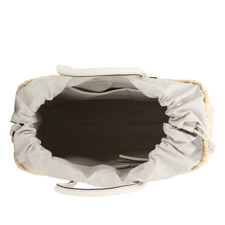 Korbtasche Marisol Beige, Farbe: cognac, Marke: Abro, EAN: 4067278854694, Abmessungen in cm: 39.5x27x16, Bild 6 von 6