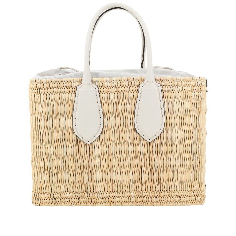 Korbtasche Marisol Beige, Farbe: cognac, Marke: Abro, EAN: 4067278854694, Abmessungen in cm: 39.5x27x16, Bild 4 von 6