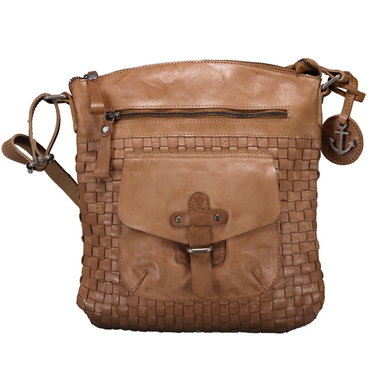 Umhängetasche Urban-Poets Aurora UP-13296 Spicy Ginger, Farbe: cognac, Marke: Harbour 2nd, EAN: 4046478085411, Abmessungen in cm: 27.5x30.5x2, Bild 1 von 6