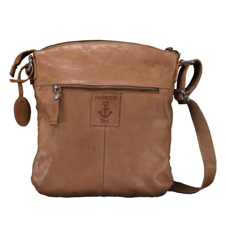 Umhängetasche Urban-Poets Aurora UP-13296 Spicy Ginger, Farbe: cognac, Marke: Harbour 2nd, EAN: 4046478085411, Abmessungen in cm: 27.5x30.5x2, Bild 3 von 6