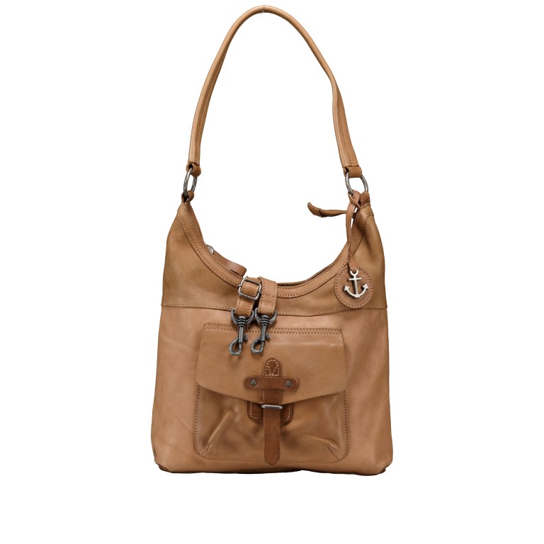 Beuteltasche Urban-Poets Cameron UP-13121 Spicy Ginger, Farbe: cognac, Marke: Harbour 2nd, EAN: 4046478085220, Abmessungen in cm: 27x31.5x7.5, Bild 1 von 7