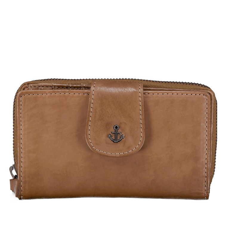 Geldbörse Anchor-Love Linn B3.0646 Spicy Ginger, Farbe: cognac, Marke: Harbour 2nd, EAN: 4046478086364, Abmessungen in cm: 16x10x3, Bild 1 von 4