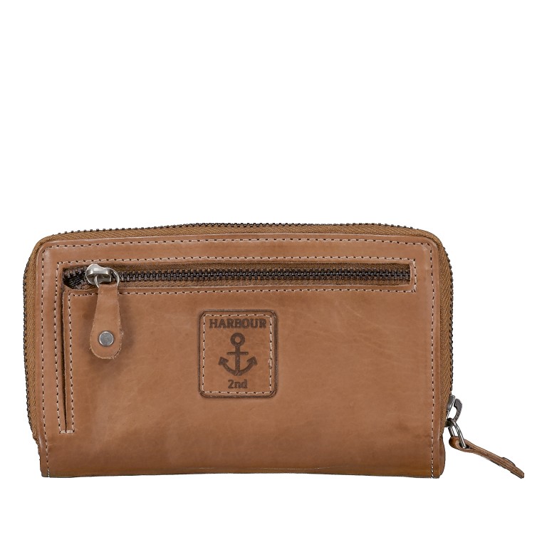 Geldbörse Anchor-Love Linn B3.0646 Spicy Ginger, Farbe: cognac, Marke: Harbour 2nd, EAN: 4046478086364, Abmessungen in cm: 16x10x3, Bild 4 von 4