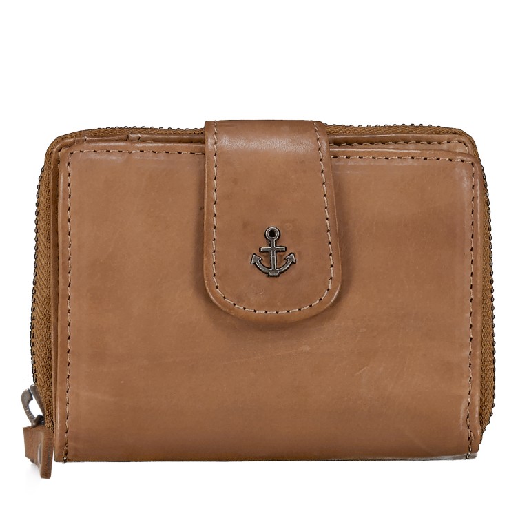 Geldbörse Anchor-Love Isidora B3.1543 Spicy Ginger, Farbe: cognac, Marke: Harbour 2nd, EAN: 4046478086371, Abmessungen in cm: 12x9.5x3, Bild 1 von 6