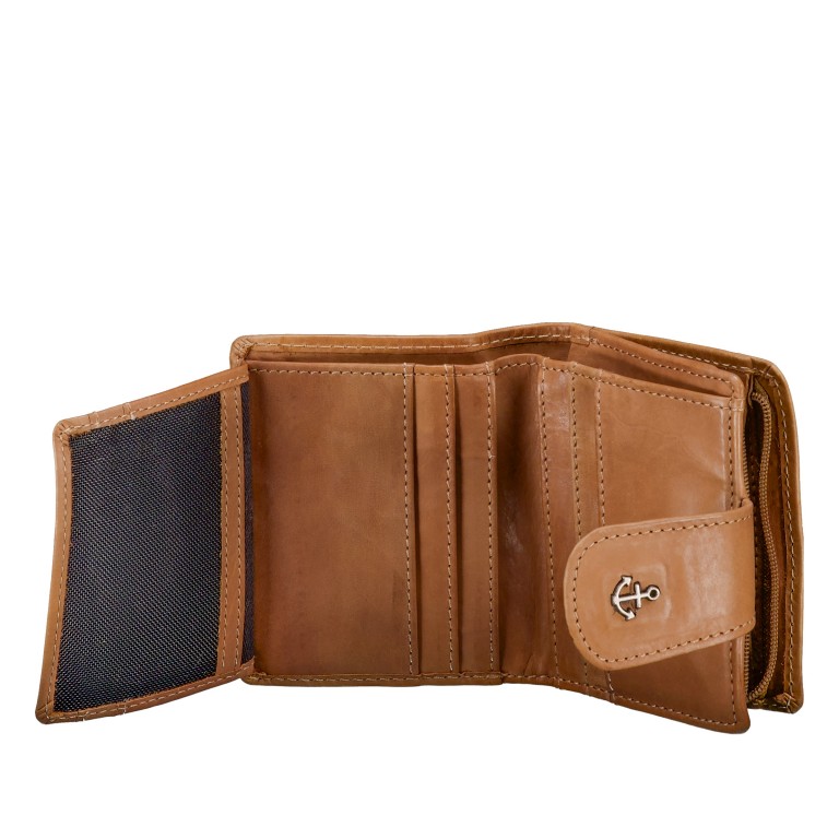 Geldbörse Anchor-Love Stella B3.1547 Spicy Ginger, Farbe: cognac, Marke: Harbour 2nd, EAN: 4046478086388, Abmessungen in cm: 10.5x8.5x3, Bild 4 von 5