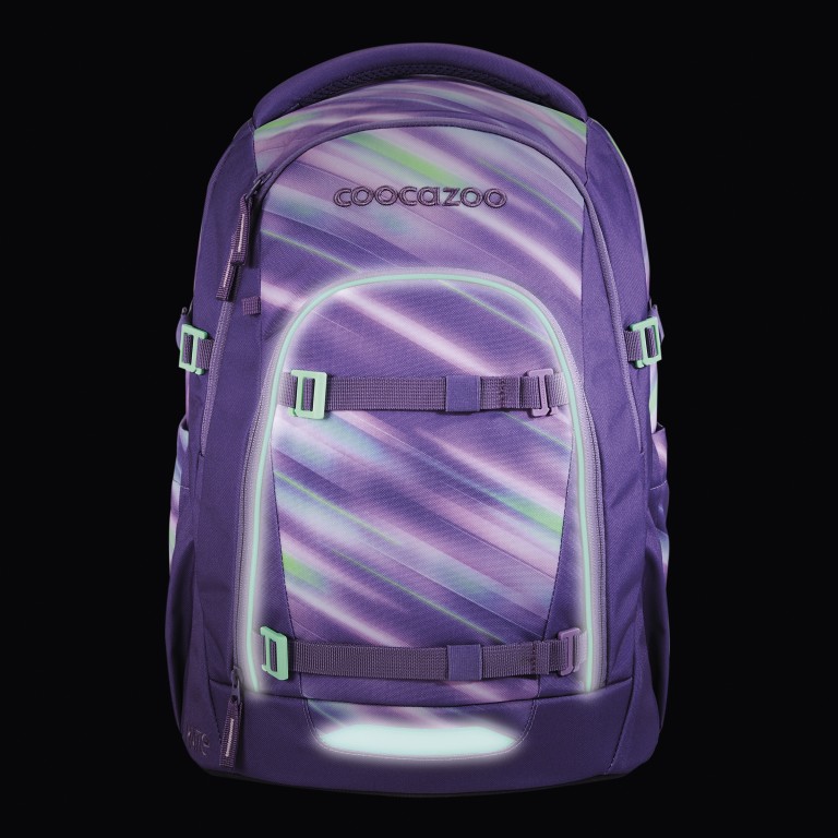 Rucksack Mate Modell 2026 30 Liter Arctic Lights, Farbe: flieder/lila, Marke: Coocazoo, EAN: 4047443544070, Abmessungen in cm: 30x44x23, Bild 9 von 9