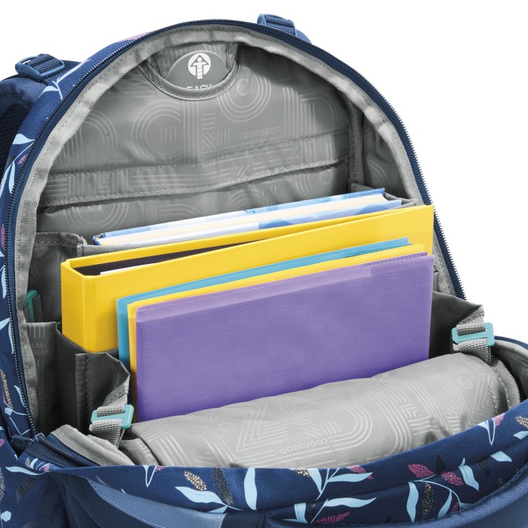 Rucksack Mate Modell 2026 30 Liter Boho Glam, Farbe: blau/petrol, Marke: Coocazoo, EAN: 4047443538710, Abmessungen in cm: 30x44x23, Bild 5 von 9