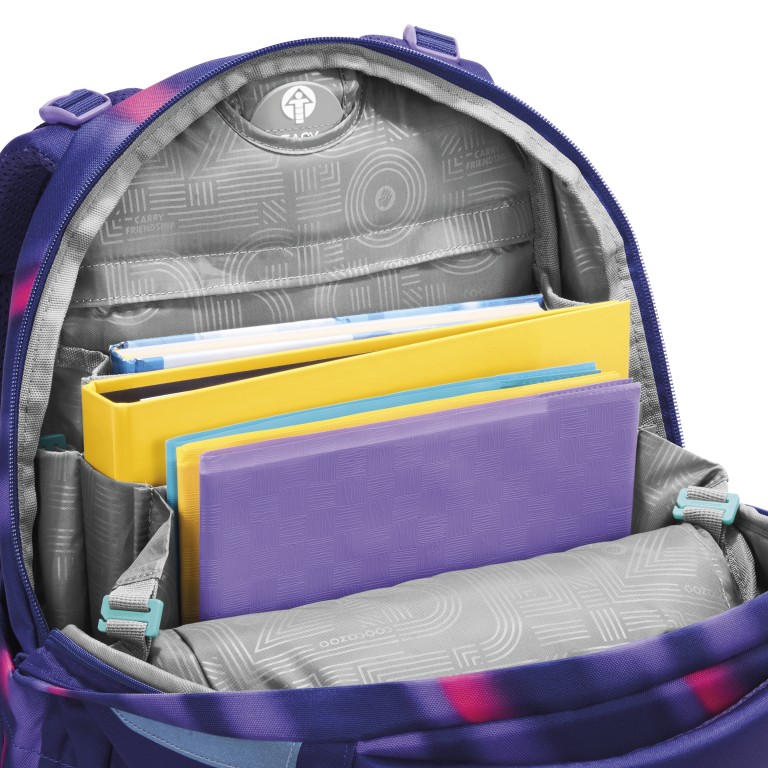 Rucksack Mate Modell 2026 30 Liter Aurora Glow, Farbe: flieder/lila, Marke: Coocazoo, EAN: 4047443544087, Abmessungen in cm: 30x44x23, Bild 5 von 9