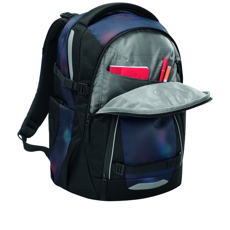 Rucksack Mate Modell 2026 30 Liter Rainbow Illusion, Farbe: grau, Marke: Coocazoo, EAN: 4047443544124, Abmessungen in cm: 30x44x23, Bild 4 von 9