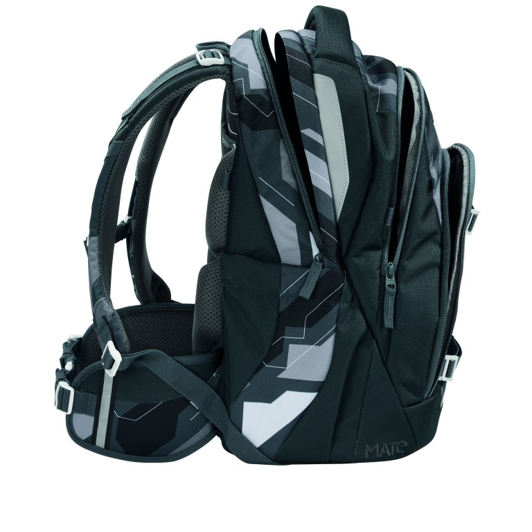 Rucksack Mate Modell 2026 30 Liter Dark Race, Farbe: anthrazit, Marke: Coocazoo, EAN: 4047443544155, Abmessungen in cm: 30x44x23, Bild 7 von 9