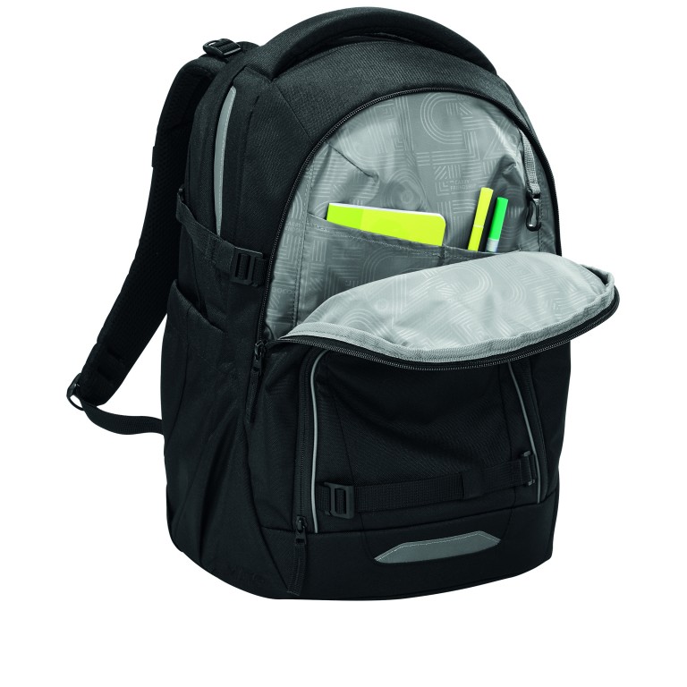 Rucksack Mate Modell 2026 30 Liter Black Coal, Farbe: schwarz, Marke: Coocazoo, EAN: 4047443540393, Abmessungen in cm: 30x44x23, Bild 4 von 9