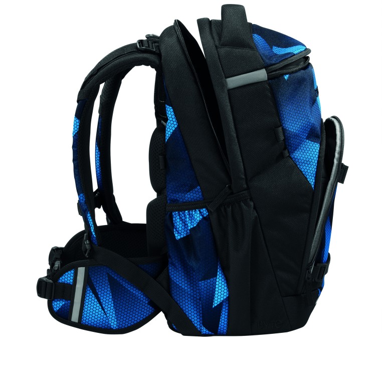 Rucksack Byte 28 Liter Electric Ice, Farbe: blau/petrol, Marke: Coocazoo, EAN: 4047443546401, Abmessungen in cm: 29x46x21, Bild 10 von 13