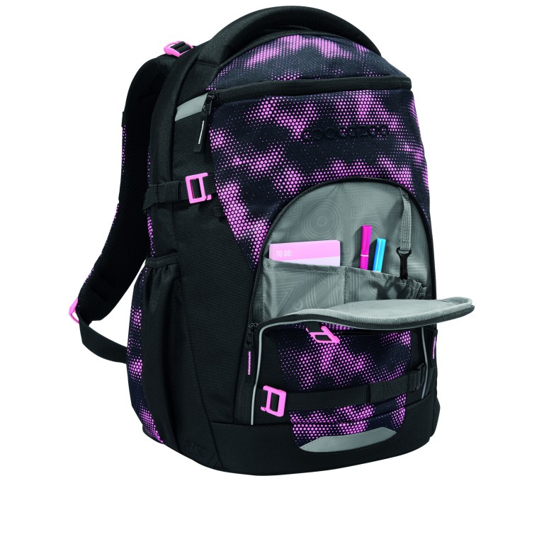 Rucksack Byte 28 Liter Pink Illusion, Farbe: rosa/pink, Marke: Coocazoo, EAN: 4047443546425, Abmessungen in cm: 29x46x21, Bild 6 von 13