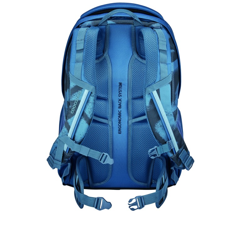 Rucksack Every 30 Liter Graffiti Groove, Farbe: blau/petrol, Marke: Coocazoo, EAN: 4047443544216, Abmessungen in cm: 33x44x22, Bild 3 von 8