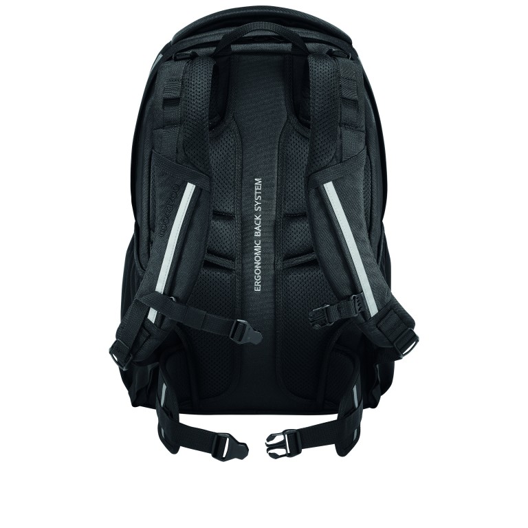 Rucksack Every 30 Liter Midnight Black, Farbe: schwarz, Marke: Coocazoo, EAN: 4047443544247, Abmessungen in cm: 33x44x22, Bild 3 von 8