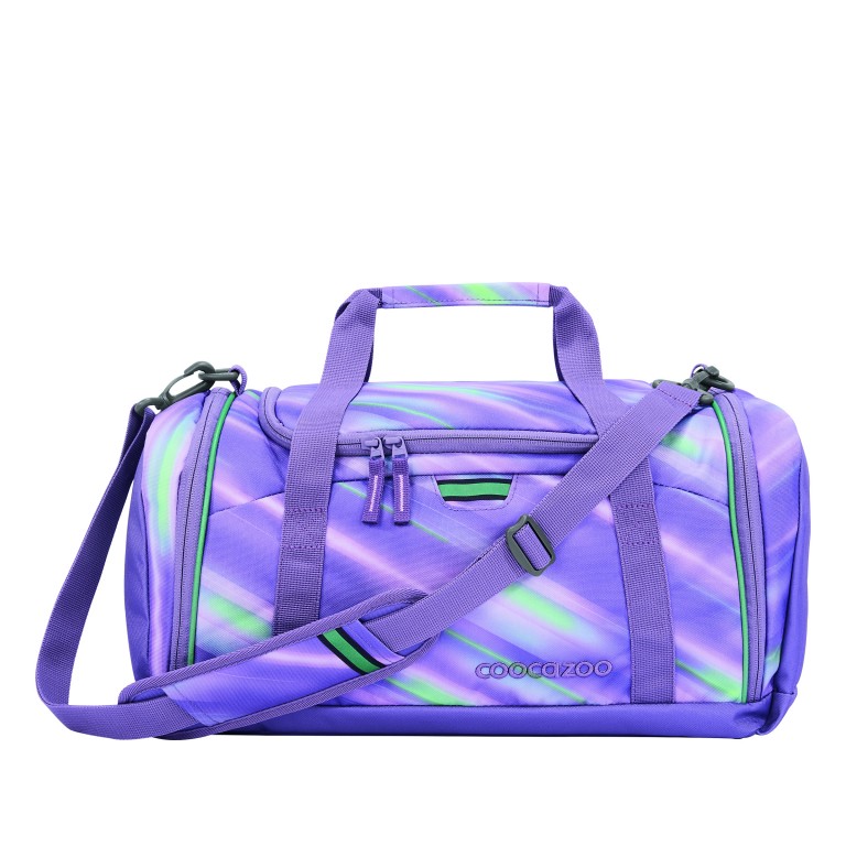Sporttasche Arctic Lights, Farbe: flieder/lila, Marke: Coocazoo, EAN: 4047443544759, Abmessungen in cm: 42x21x20, Bild 1 von 2