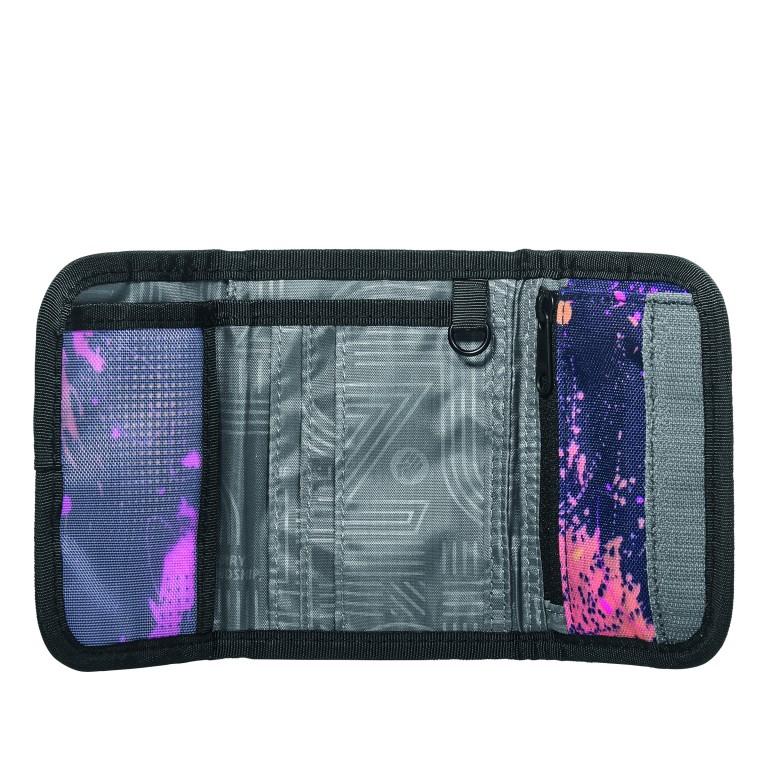 Geldbörse Colour Drift, Farbe: blau/petrol, Marke: Coocazoo, EAN: 4047443545183, Abmessungen in cm: 12x8x1.5, Bild 2 von 3