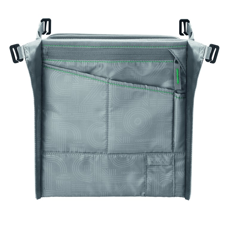 Tablet-Organizer passend für Rucksäcke ab Kollektion 2026 Grau, Farbe: grau, Marke: Coocazoo, EAN: 4047443548535, Abmessungen in cm: 25x26.5x2, Bild 1 von 2