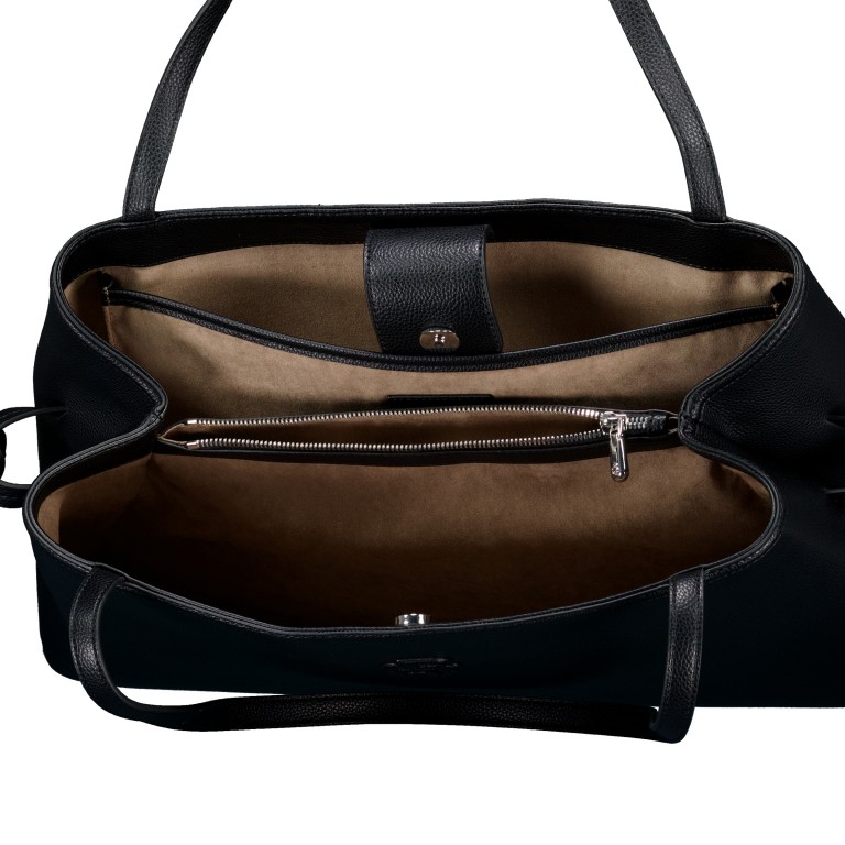 Shopper Anett New Shape Tote Black, Farbe: schwarz, Marke: BOSS, EAN: 4063551381390, Abmessungen in cm: 47.5x26.5x13, Bild 5 von 5