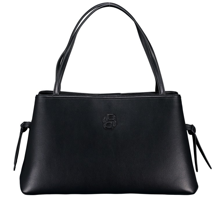 Shopper Anett New Shape Tote Black, Farbe: schwarz, Marke: BOSS, EAN: 4063551381390, Abmessungen in cm: 47.5x26.5x13, Bild 1 von 5
