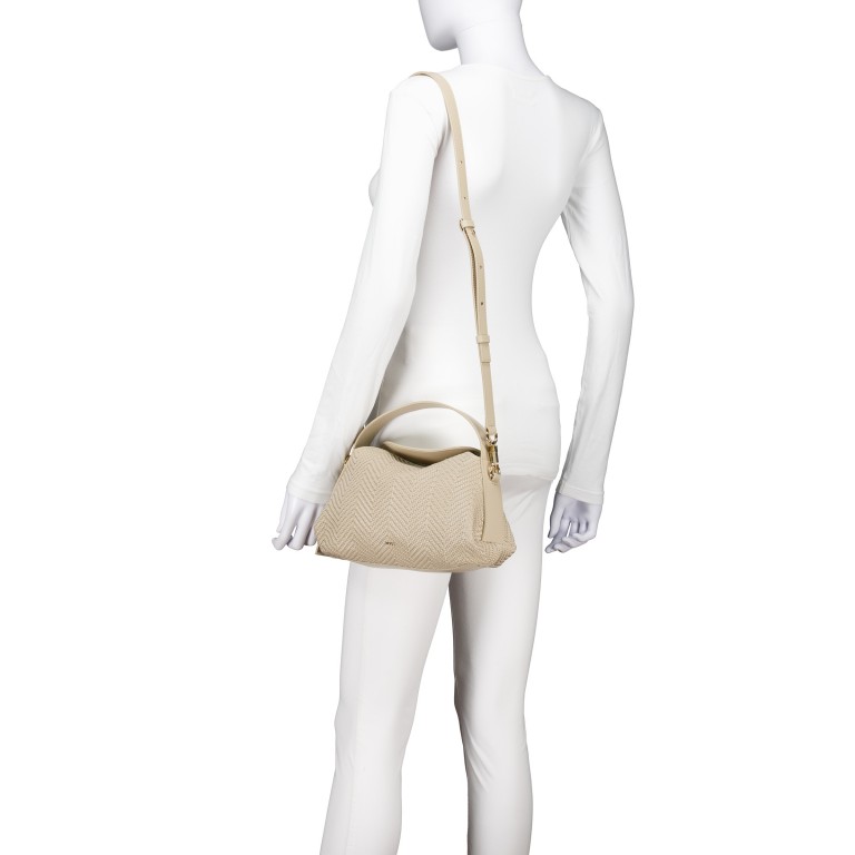 Umhängetasche Caylie Crossbody Light Beige, Farbe: beige, Marke: BOSS, EAN: 4063551381529, Abmessungen in cm: 27.5x19.2x10.5, Bild 5 von 7