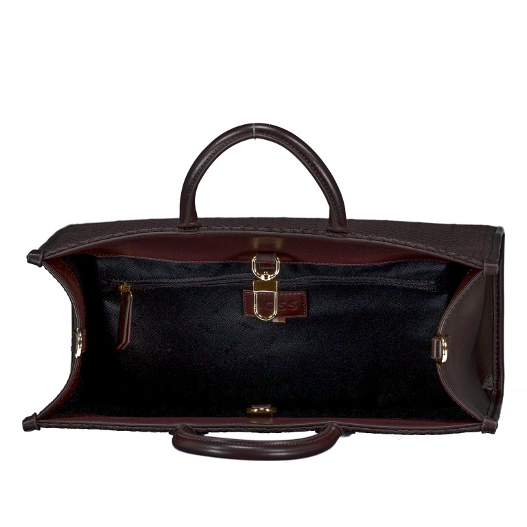 Handtasche Sandy Medium Tote Dark Brown, Farbe: braun, Marke: BOSS, EAN: 4063551381536, Abmessungen in cm: 36x27.5x12, Bild 7 von 7