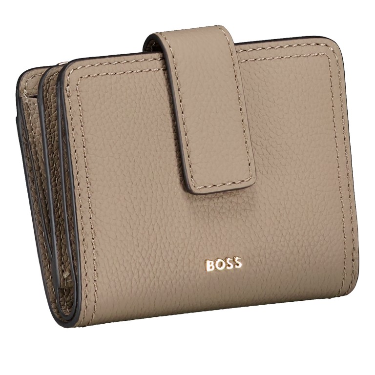 Geldbörse Lenah New Small Wallet Brown Overflow, Farbe: taupe/khaki, Marke: BOSS, EAN: 4063551381543, Abmessungen in cm: 12x9.7x2.5, Bild 2 von 4