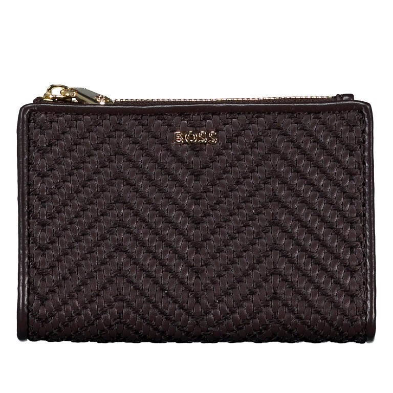 Geldbörse Sandy Small Wallet Dark Brown, Farbe: braun, Marke: BOSS, EAN: 4063551381550, Abmessungen in cm: 12.5x8.5x2.5, Bild 1 von 4
