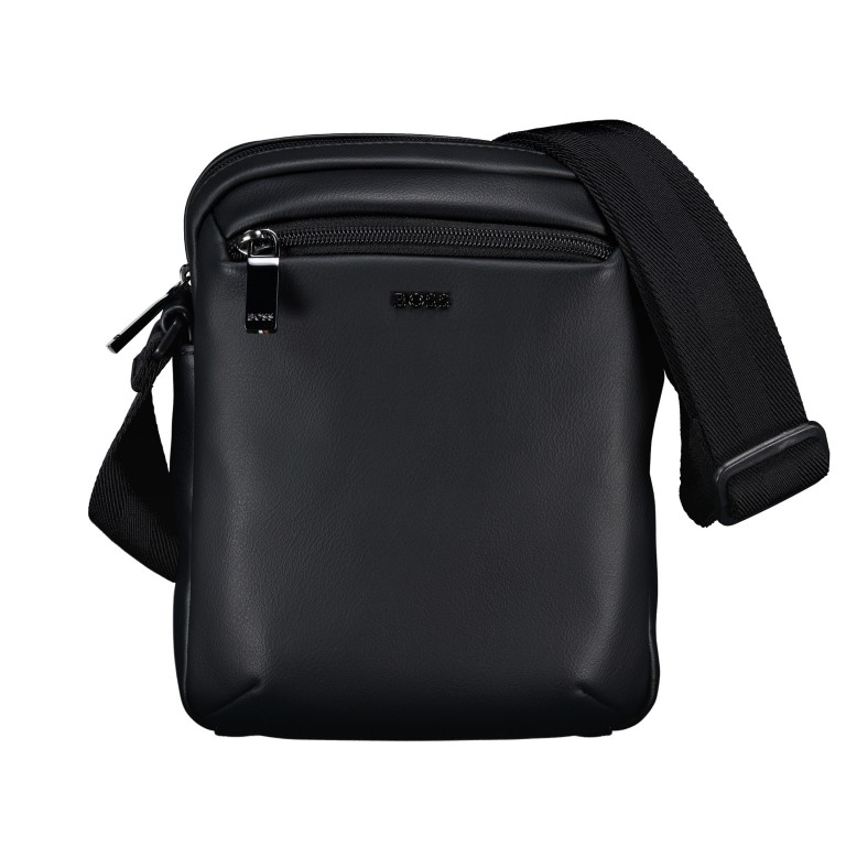 Umhängetasche Jace Zip Black, Farbe: schwarz, Marke: BOSS, EAN: 4063551380386, Abmessungen in cm: 17.5x20.5x8, Bild 1 von 6
