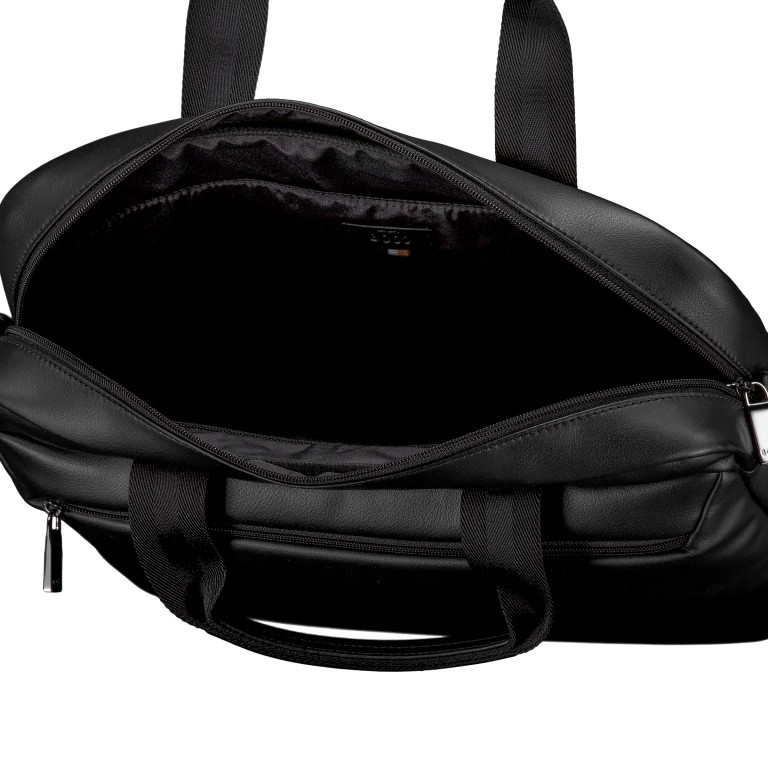 Aktentasche Jace Document Case Black, Farbe: schwarz, Marke: BOSS, EAN: 4063551380409, Abmessungen in cm: 39x30.5x8.5, Bild 7 von 7