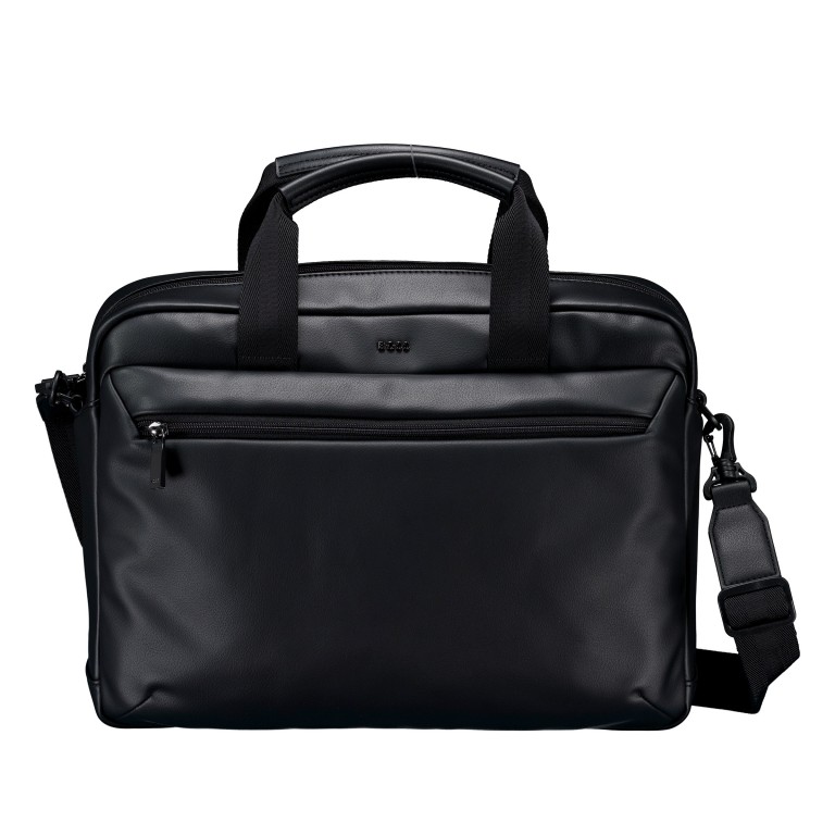 Aktentasche Jace Document Case Black, Farbe: schwarz, Marke: BOSS, EAN: 4063551380409, Abmessungen in cm: 39x30.5x8.5, Bild 1 von 7
