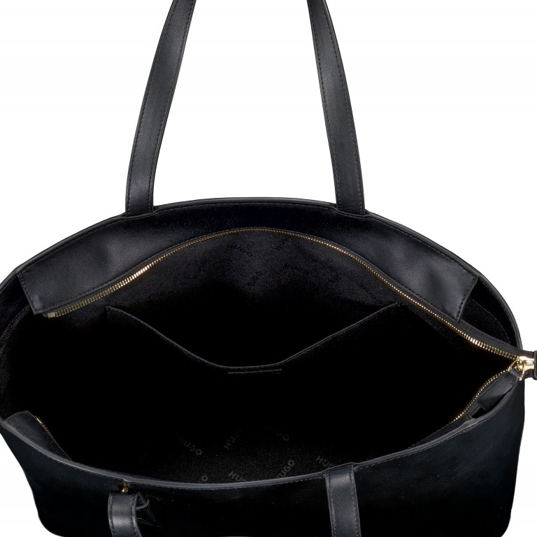 Shopper Yorih Tote Zip Black, Farbe: schwarz, Marke: HUGO, EAN: 4063551361361, Abmessungen in cm: 27x28x15, Bild 5 von 5