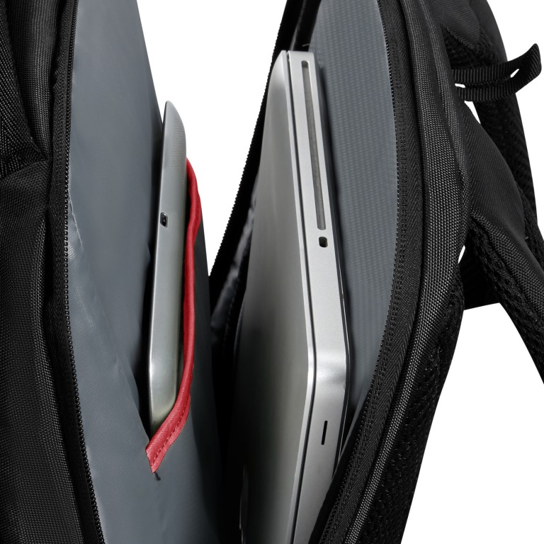 Rucksack Guardit 3.0 Laptop Backpack M 15,6 Zoll Black, Farbe: schwarz, Marke: Samsonite, EAN: 5400520328007, Abmessungen in cm: 30x44x20, Bild 10 von 11
